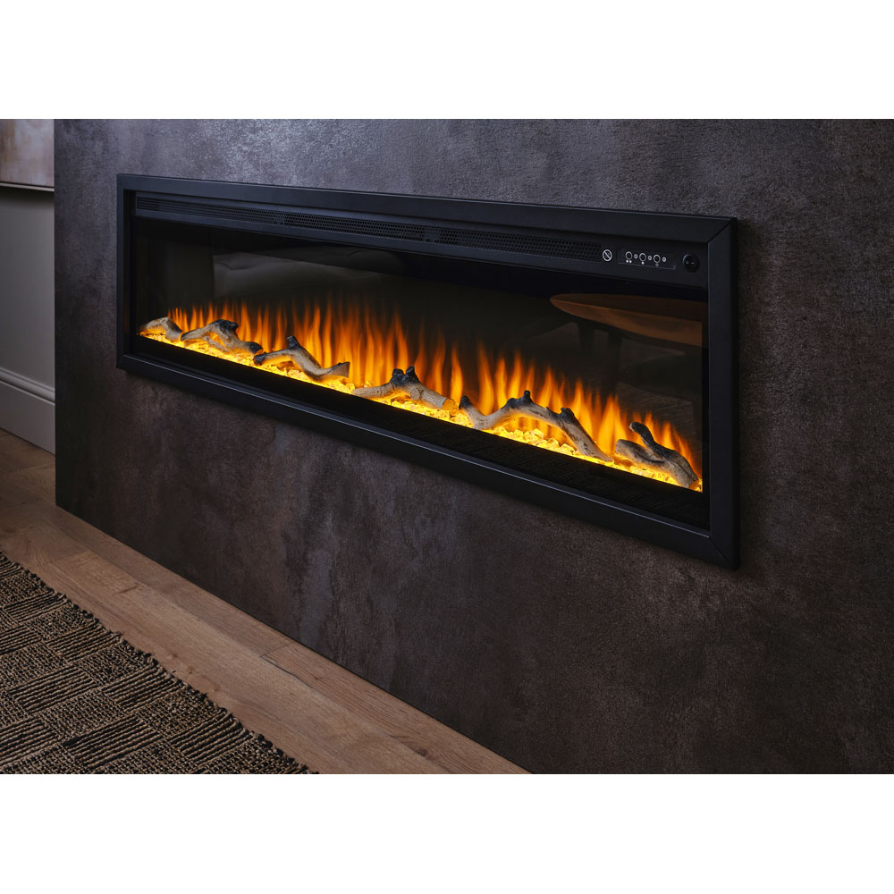 Focal Point Sasanoa Dark Grey Electric Fire 60in 1.5kW Image 2