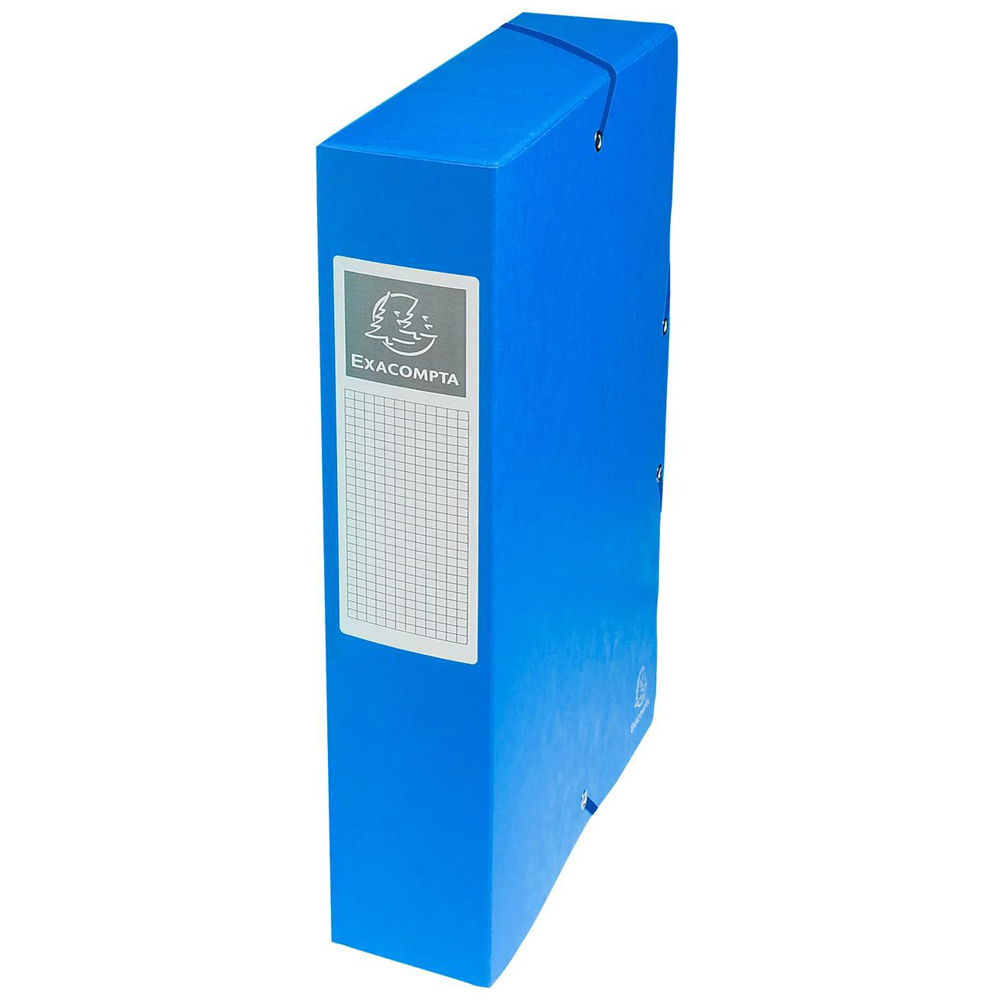 Exacompta A4 Multicolour Pressboard Box File 8 Pack Image 3