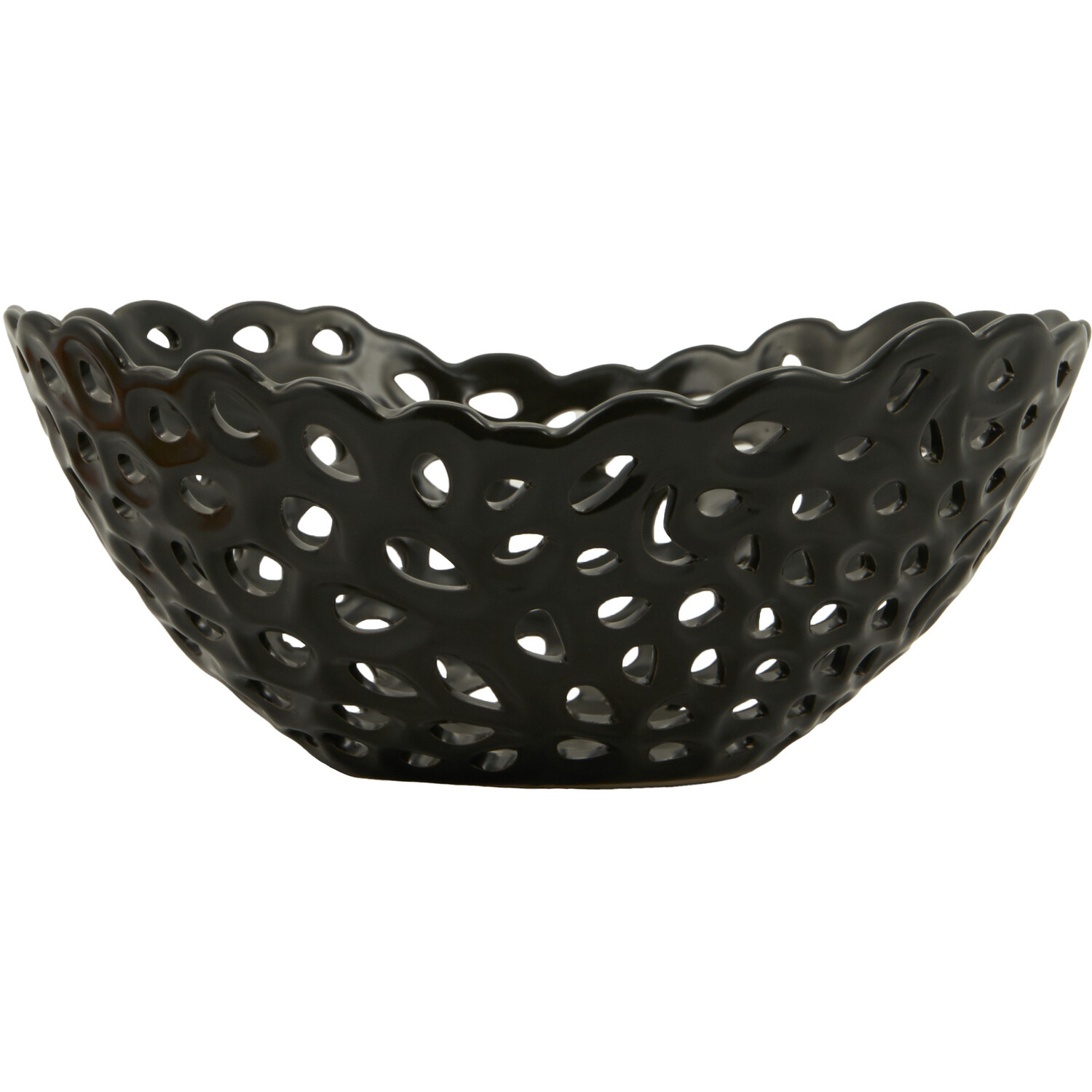 Cut Out Bowl - Black Image 1