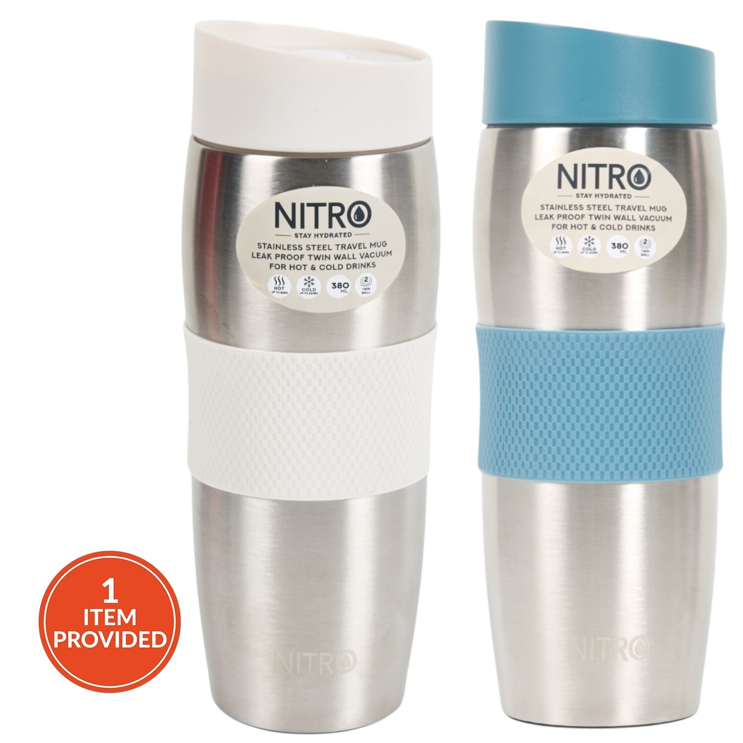 Nitro Stainless Steel Leakproof Mug Image 1