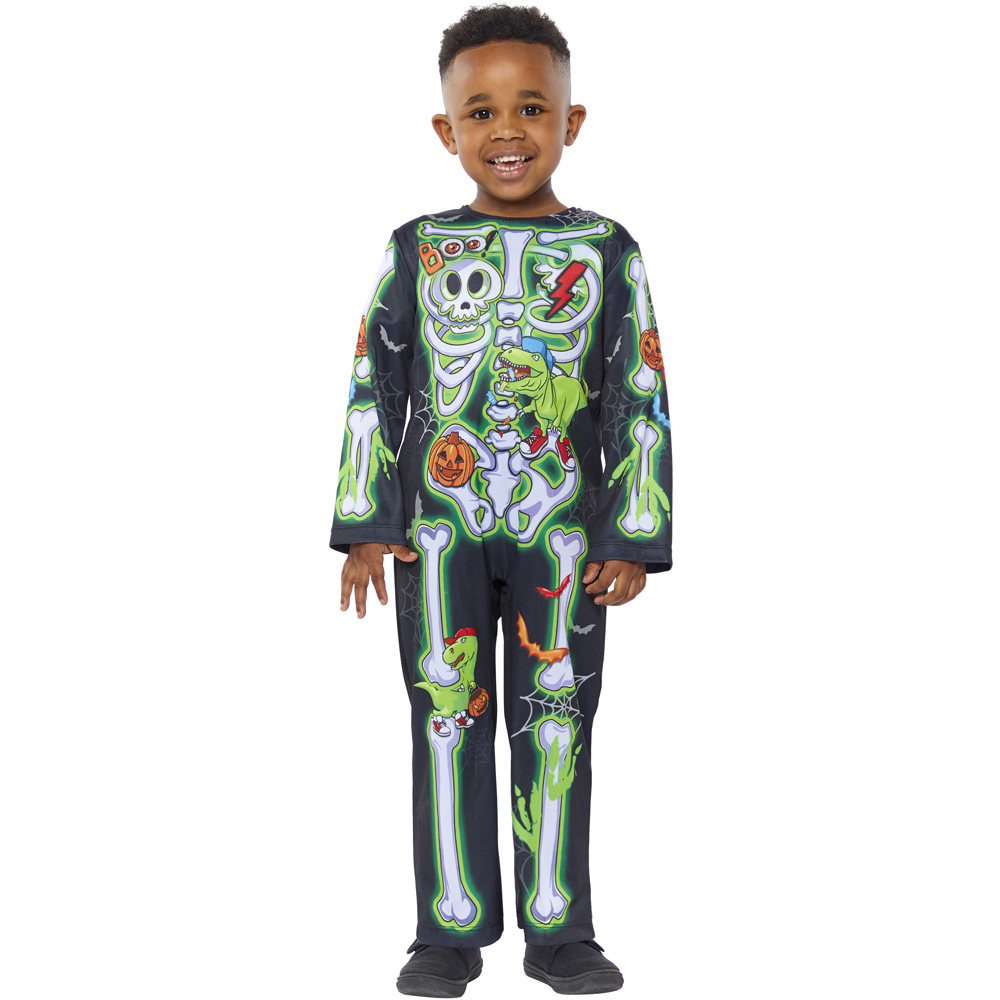 Wilko Skeleton Costume Age 1 to 2 Years Image 1