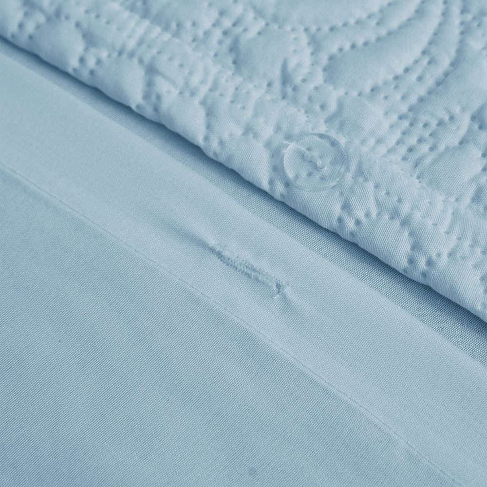 Velosso Winchester Single Ocean Blue Duvet Set Image 2