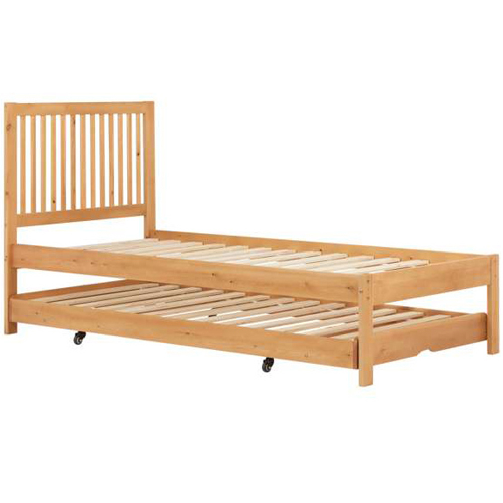 Buxton Honey Pine Guest Bed with Trundle Image 2