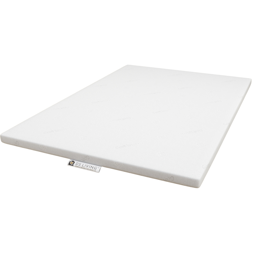 DS Living Deluxe Small Double Memory Foam Mattress Topper Image 1