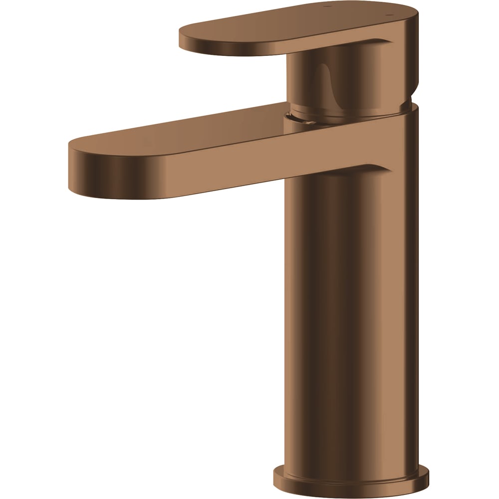 nuie Brushed Bronze Mono Basin Mixer Image 1
