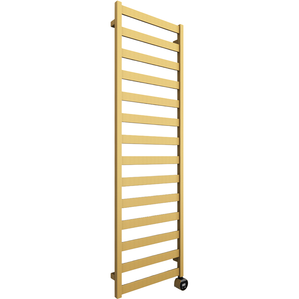 Terma Vivo Brass Electric Towel Rail with VEO Element Controller 1630 x 500mm Image 1