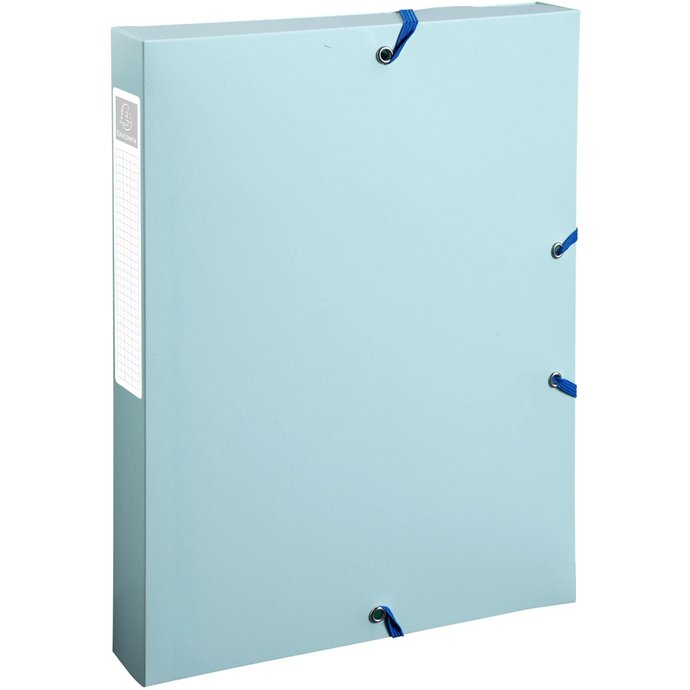 Exacompta BeeBlue A4 Assorted Colour Polypropylene Box File 8 Pack Image 6