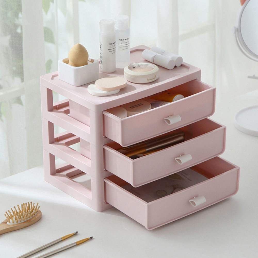 Living and Home 3 Drawer Desktop Organiser Image 7