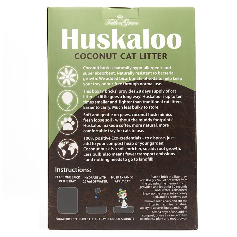 Huskaloo Coconut Cat Litter Image 4