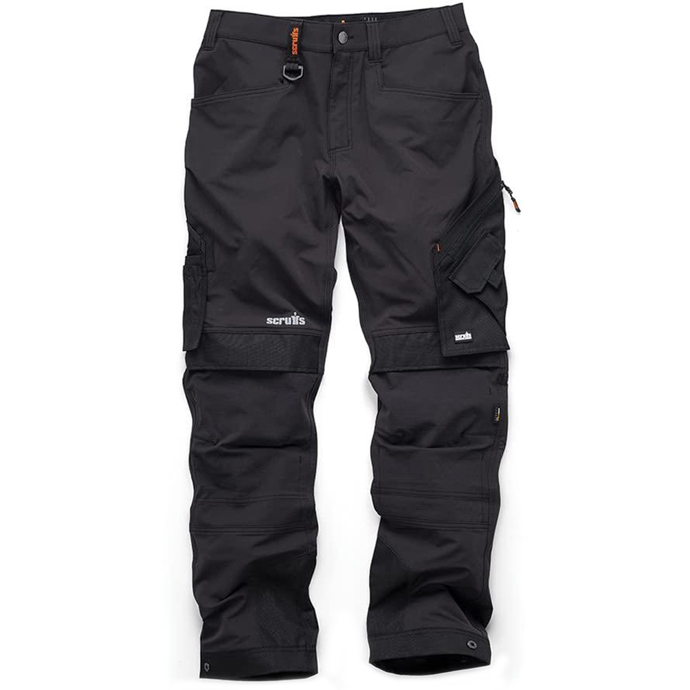 Scruffs Pro Flex Plus Trouser 36L Black Image 1