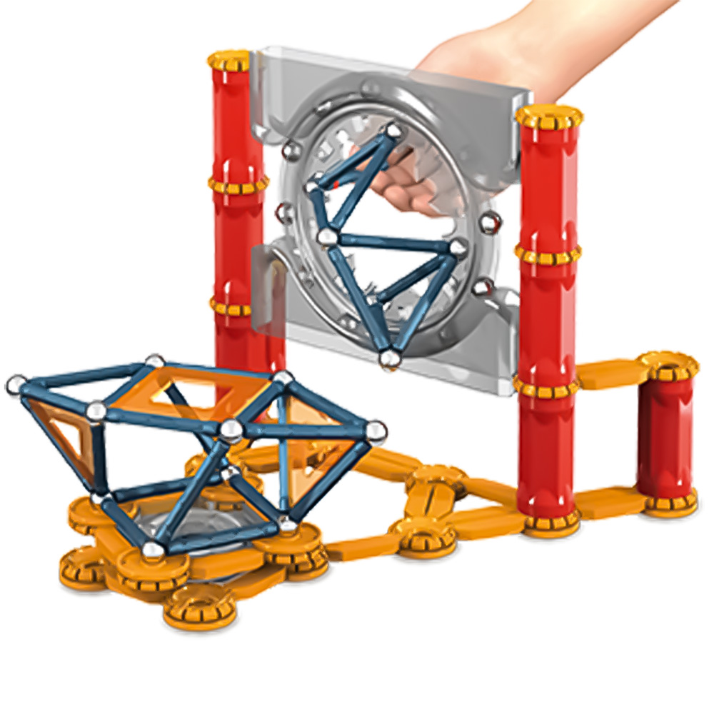 Geomag 164 Pieces Mechanics Image 5
