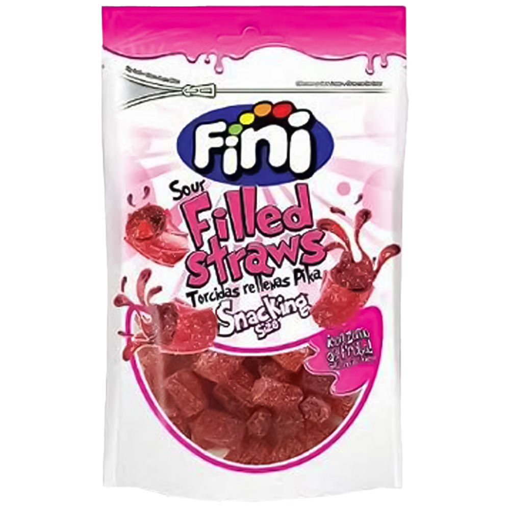 Fini Strawberry Filled Pencils 180g Image