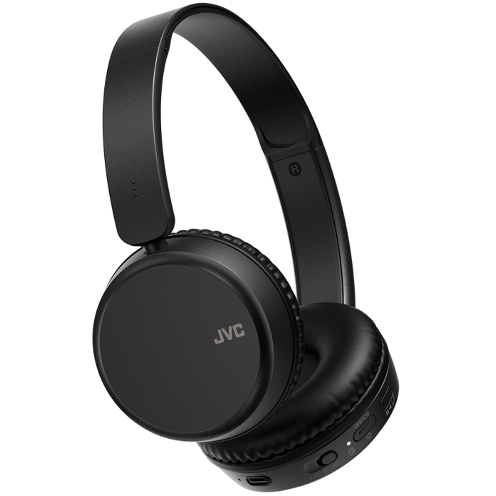 JVC HA-S36W Black Foldable Deep Bass Bluetooth Headphone Image 5