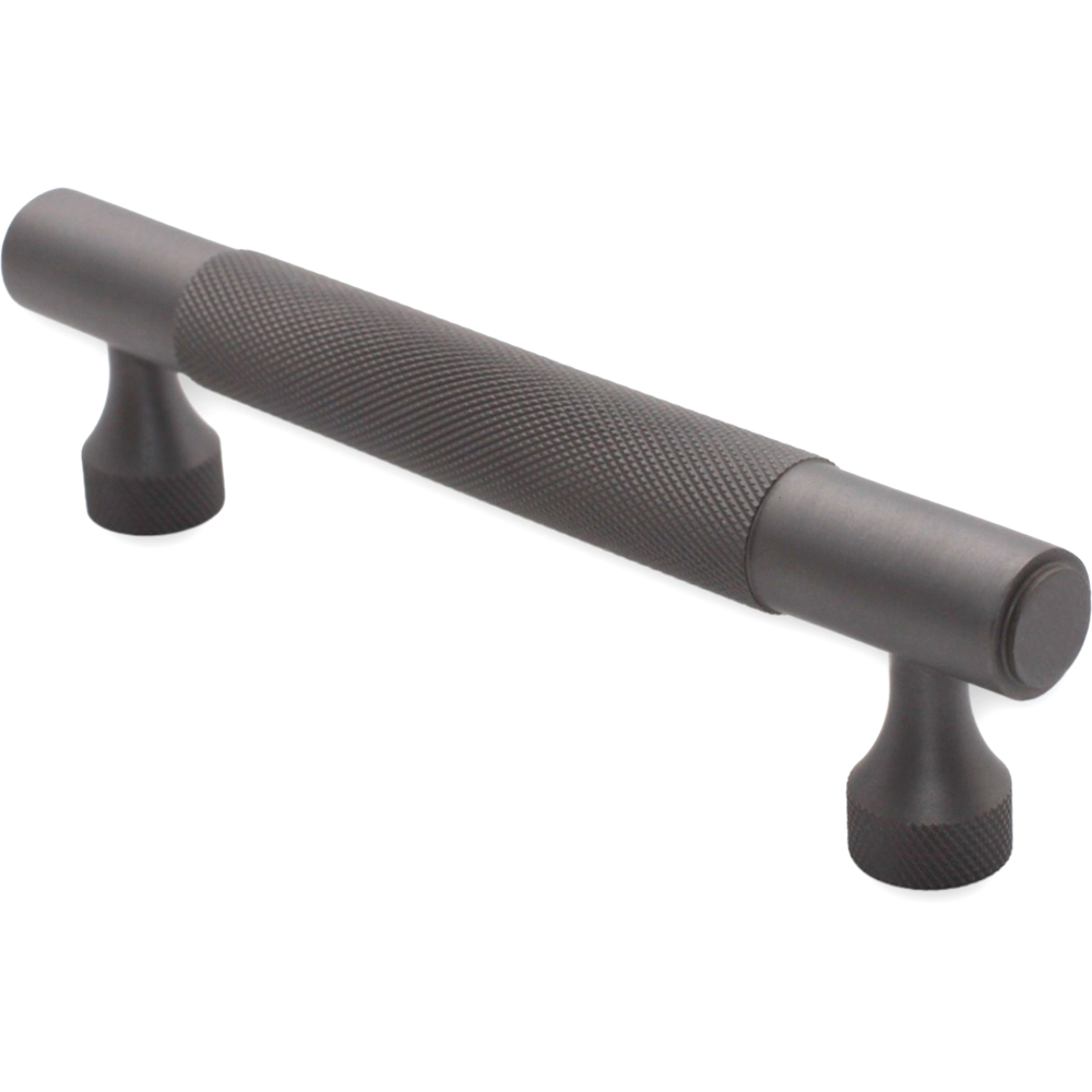 Spira Brass Gunmetal Grey Knurled Bar Handle 260mm Image 3
