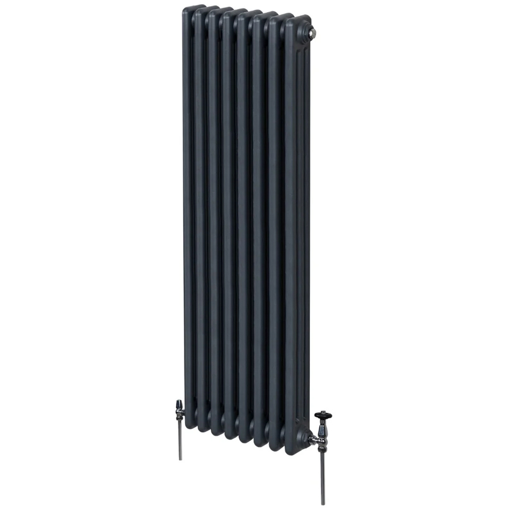 Monster Shop 5277 BTU Anthracite Grey Traditional 3 Column Radiator 1800 x 382mm Image 3