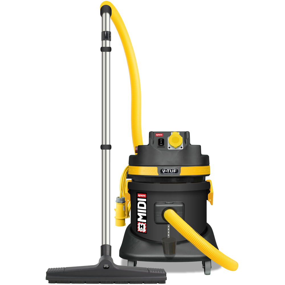 V-TUF MIDI SYNCRO H Class Industrial Dust Extractor with Power Take Off 110V Image 2