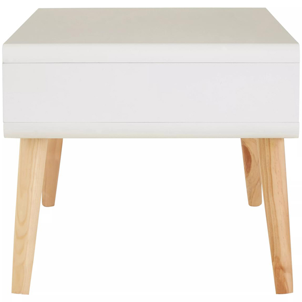 Premier Housewares Single Drawer Single Shelf Milo Coffee Table Image 3