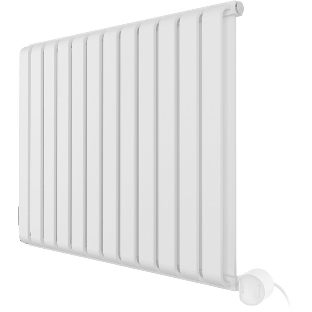 Terma Warp-Room E Wi-Fi Matt White Electric Radiator 800W 630 x 785mm Image 1