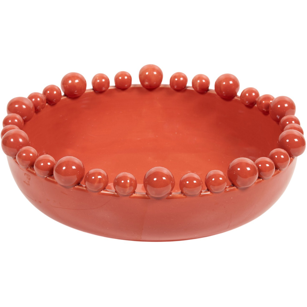 Ball Edged Bowl Orange Image 1