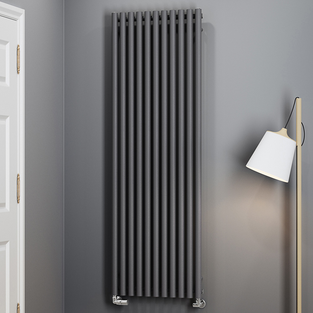 Terma Rolo Room 4297 BTU Modern Grey Radiator 1800 x 590mm Image 2