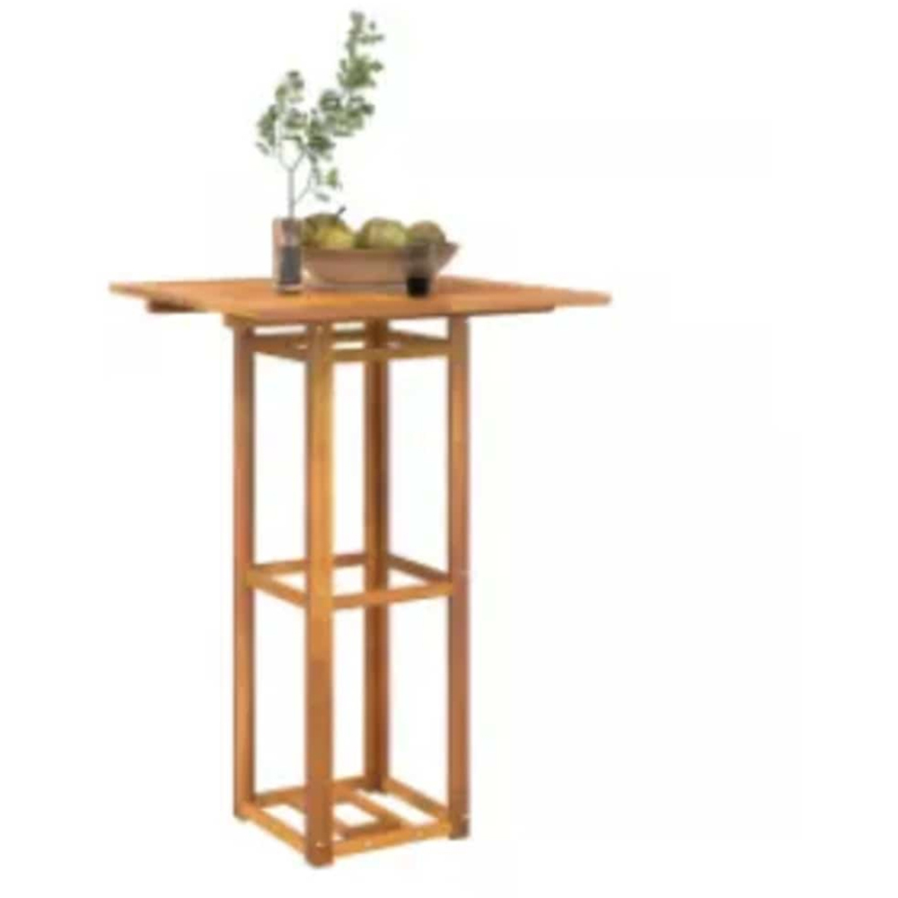 vidaXL 2 Seater Brown Solid Wood Acacia Bistro Table Image 3