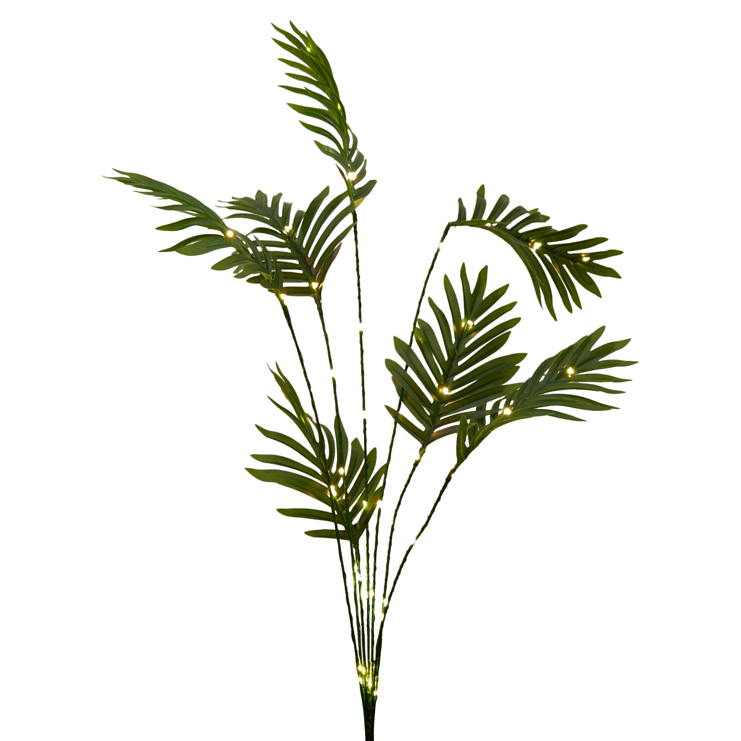 LED Palm Twig Light - Green Image 3