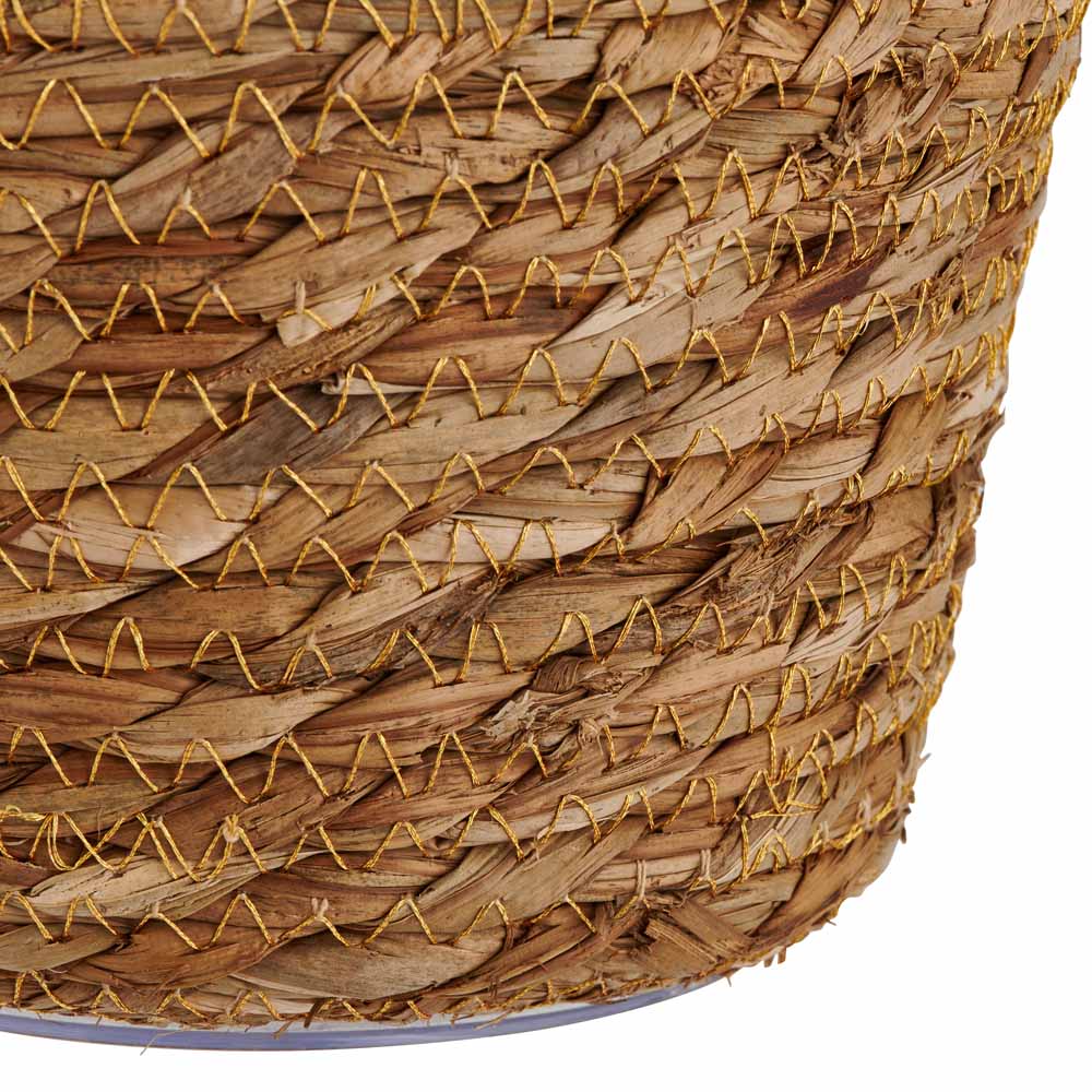 Wilko Seagrass Basket Indoor Pot Image 3