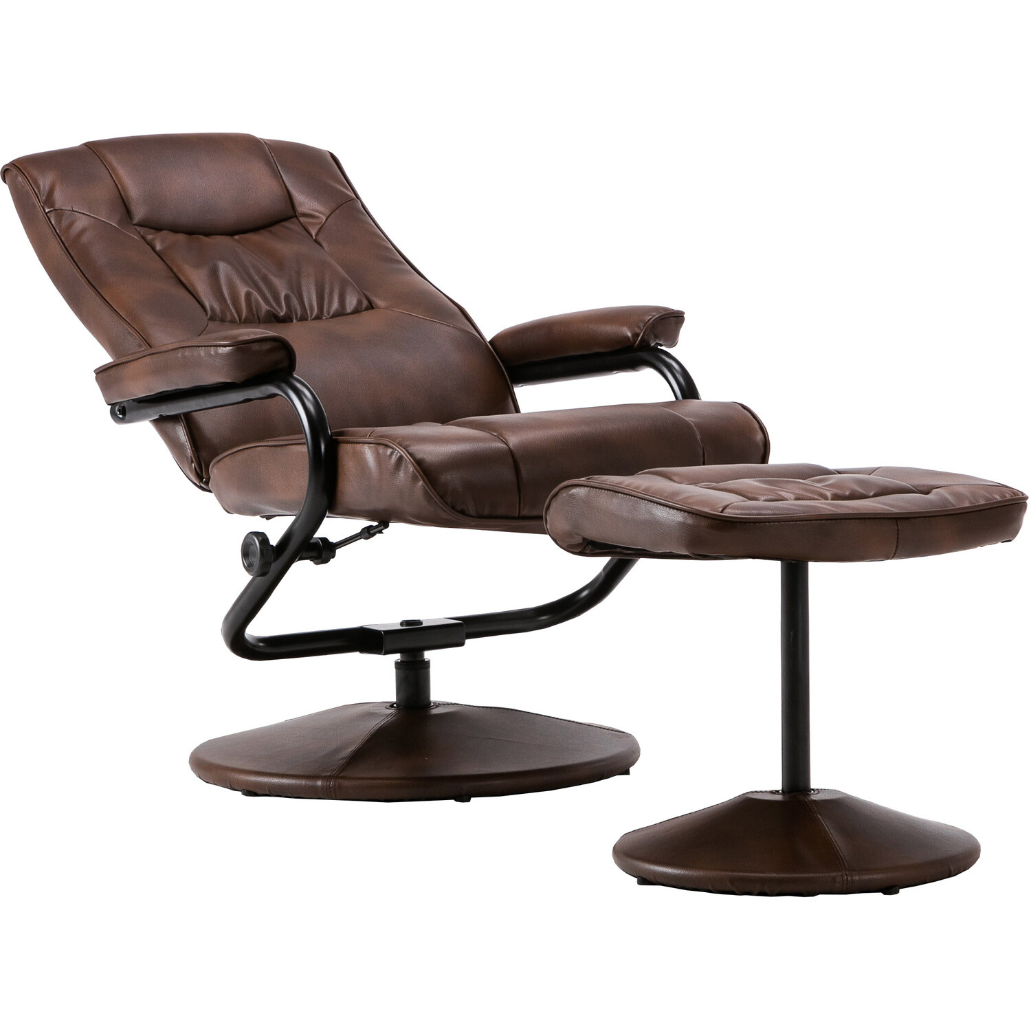 Memphis Swivel Chair Tan Image 10