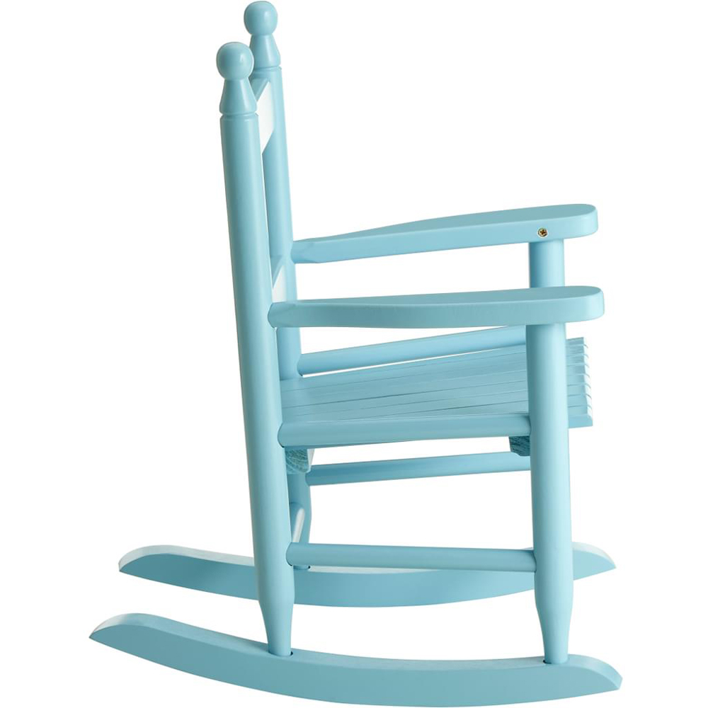 Premier Housewares Kids Blue Rocking Chair Image 4