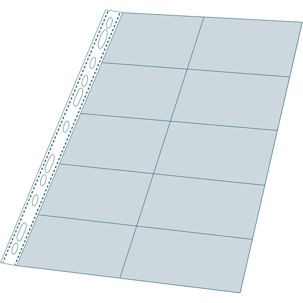 Exacompta Punch Crystal 10 PP Pocket 10 Pack Image 5