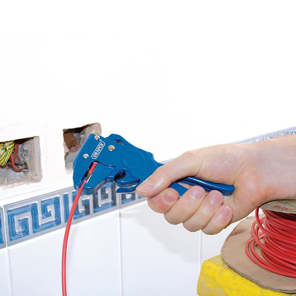 Draper Automatic Wire Stripper Cutter 175mm Wilko