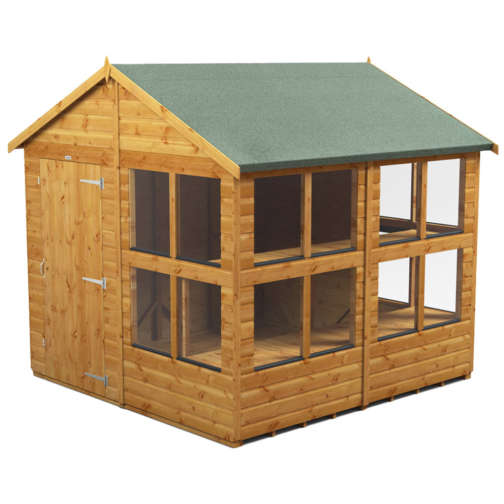 Power 8 x 8ft Apex Potting Shed Image 1