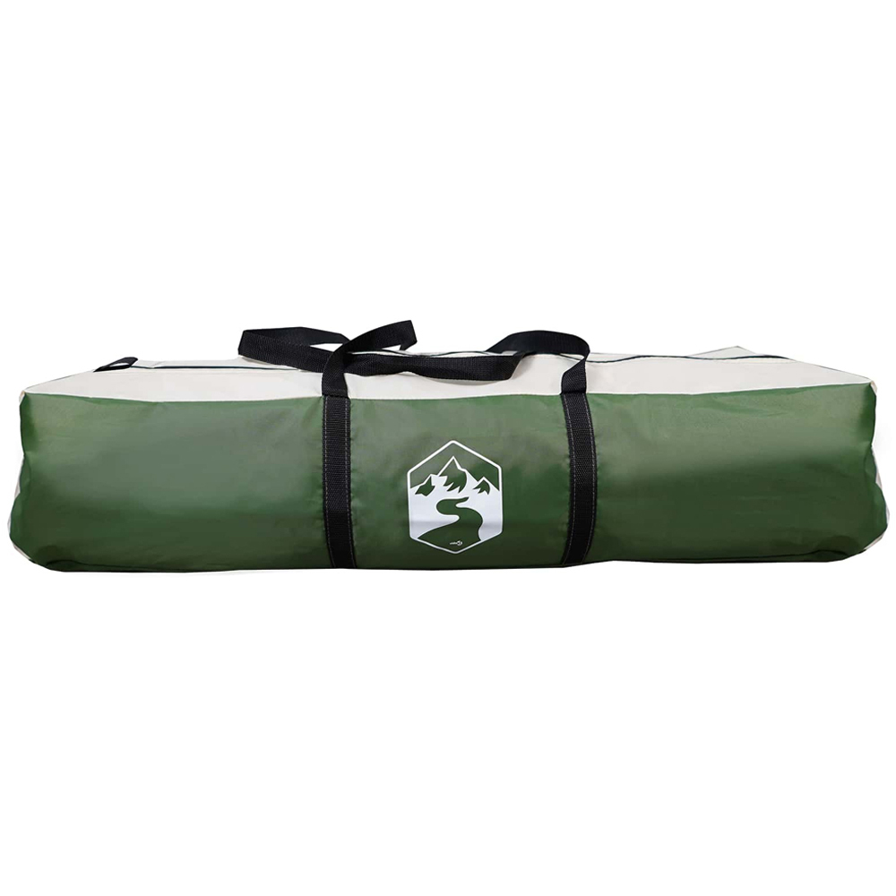 vidaXL 3 Person Instant Camping Tent with Rainfly Green Image 6