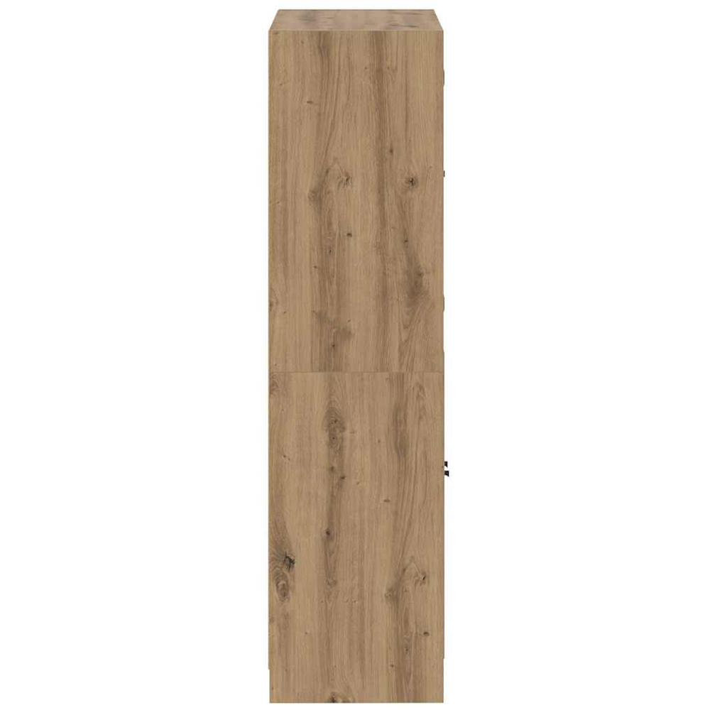 vidaXL 4 Door Artisan Oak Highboard Image 6
