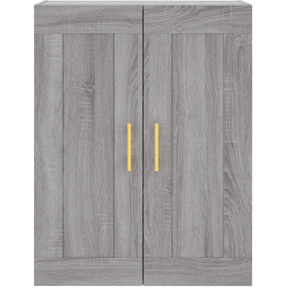 vidaXL 2 Door 3 Shelf Grey Sonoma Highboard Image 6