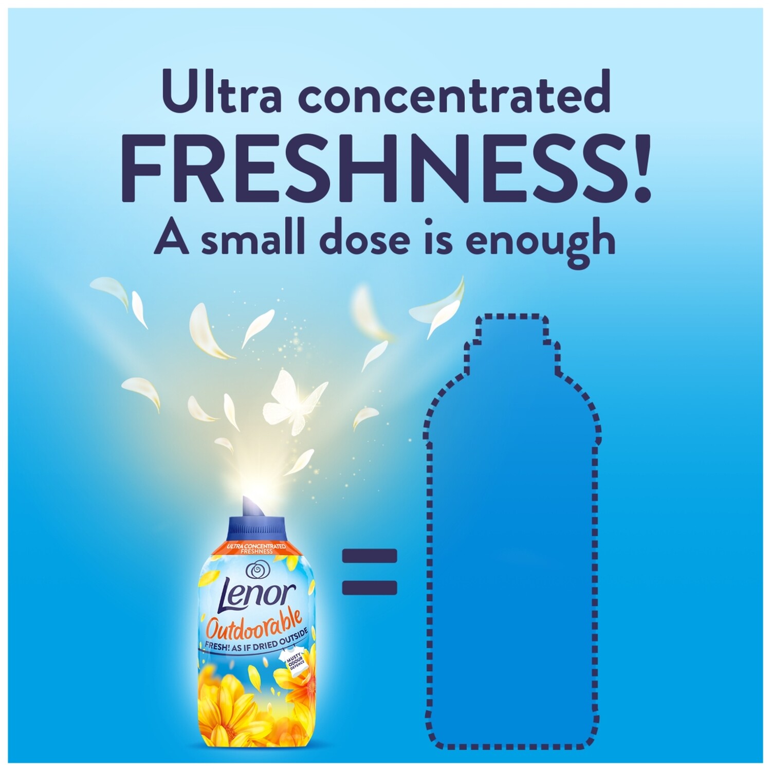 Lenor Outdoorable Fresh Fabric Conditioner 700ml Summer Breeze Image 5