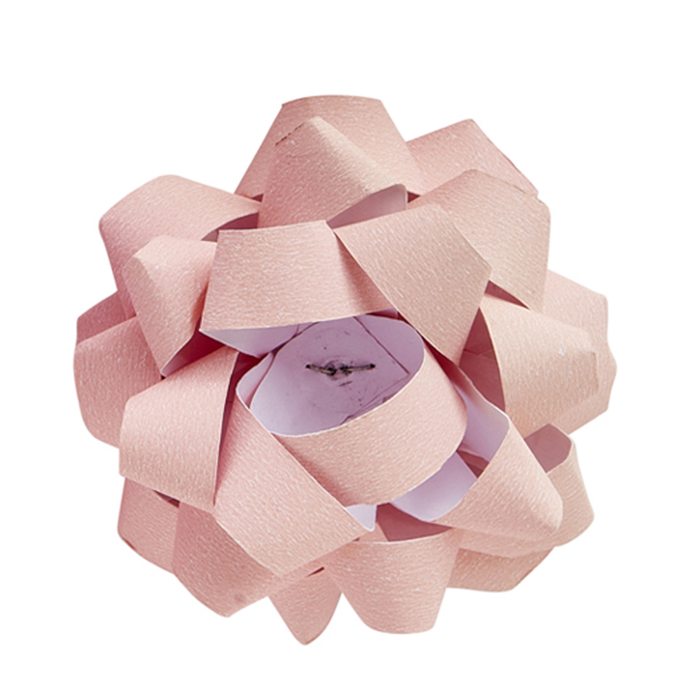 Wilko Pink Paper Bows 4 Pack Image 4