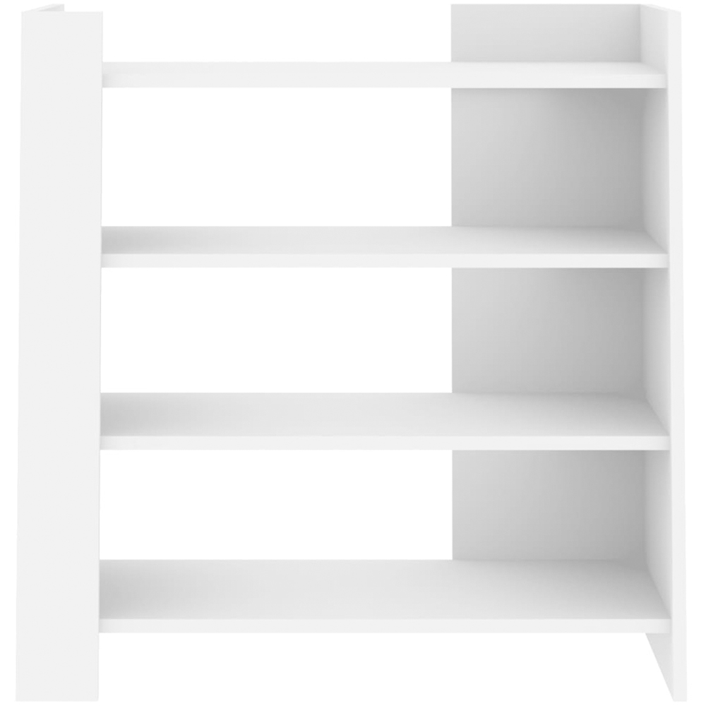 vidaXL 4 Shelf White Sideboard Image 4