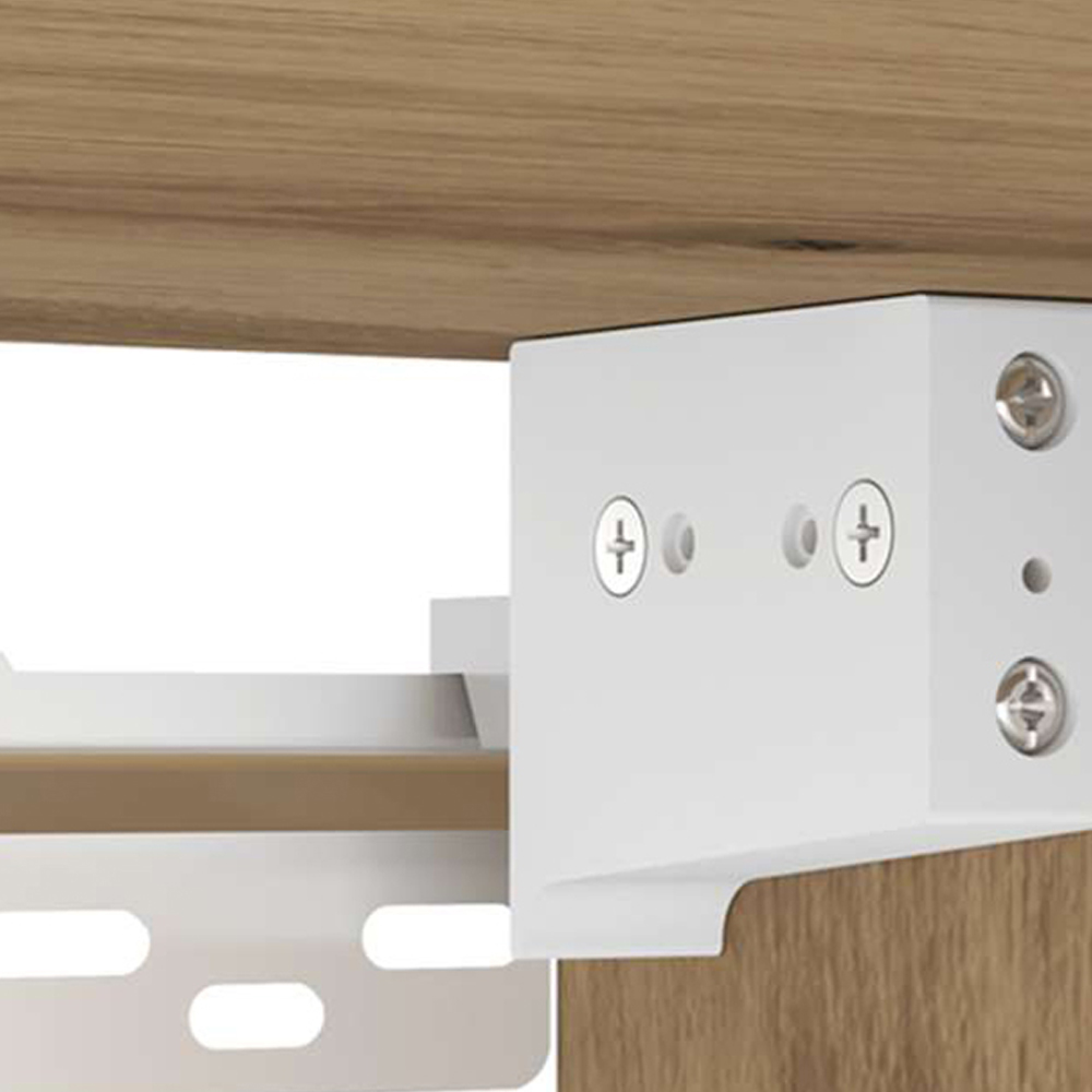 vidaXL 2 Door Artisan Oak Wall Mounted Cabinet Image 7