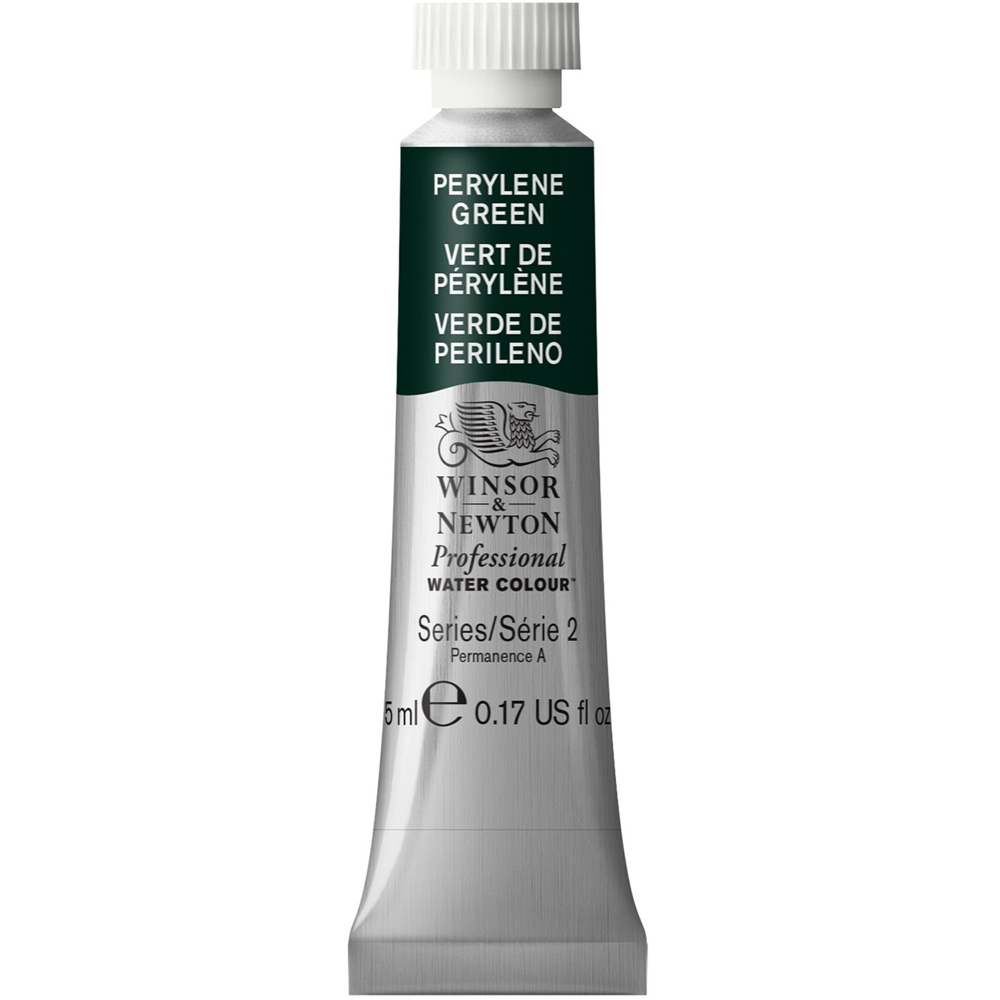 Winsor and Newton 5ml Professional Watercolour Paint - Perylene Green Image