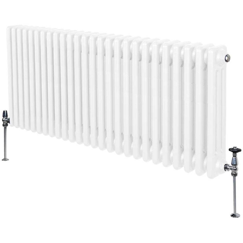 Monster Shop 6255 BTU White Traditional 3 Column Radiator 600 x 1192mm Image 3