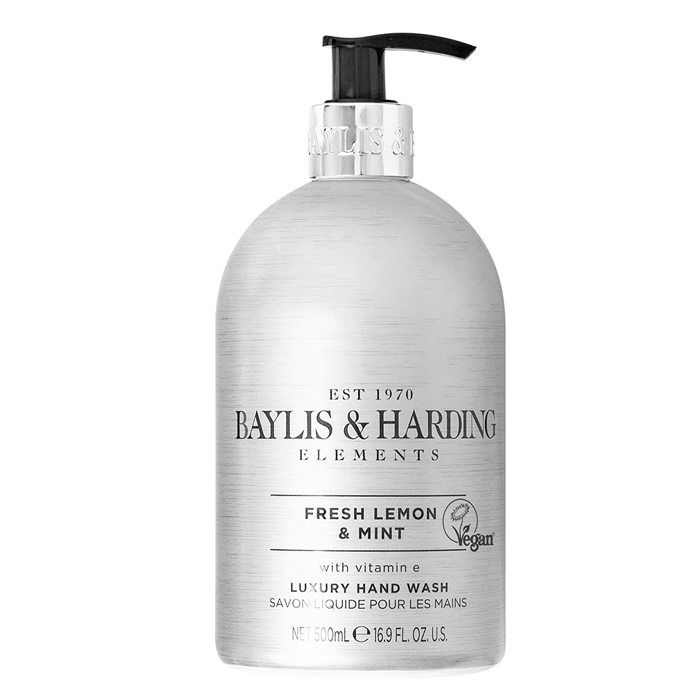 Baylis and Harding Elements Lemon and Mint Hand Wash 500ml Image