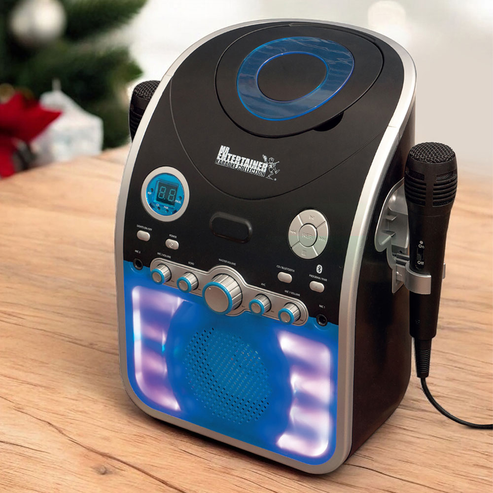St Helens Mr Entertainer Karaoke Machine with LED Light Image 2
