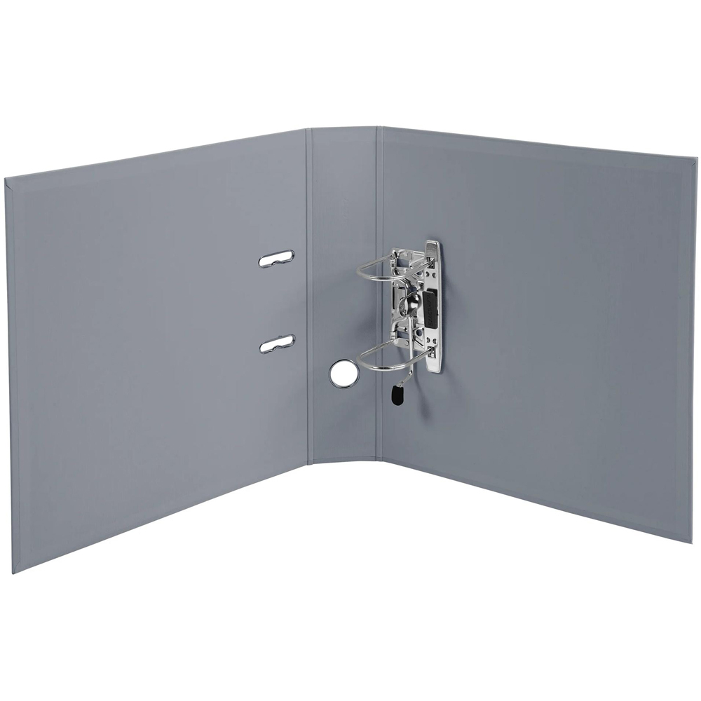 Exacompta PremTouch A4 Dark Grey PVC Lever Arch File 10 Pack Image 4