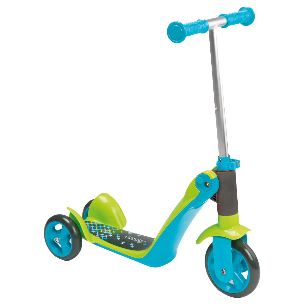 Smoby Blue Reversible 2-in-1 Scooter Image 4