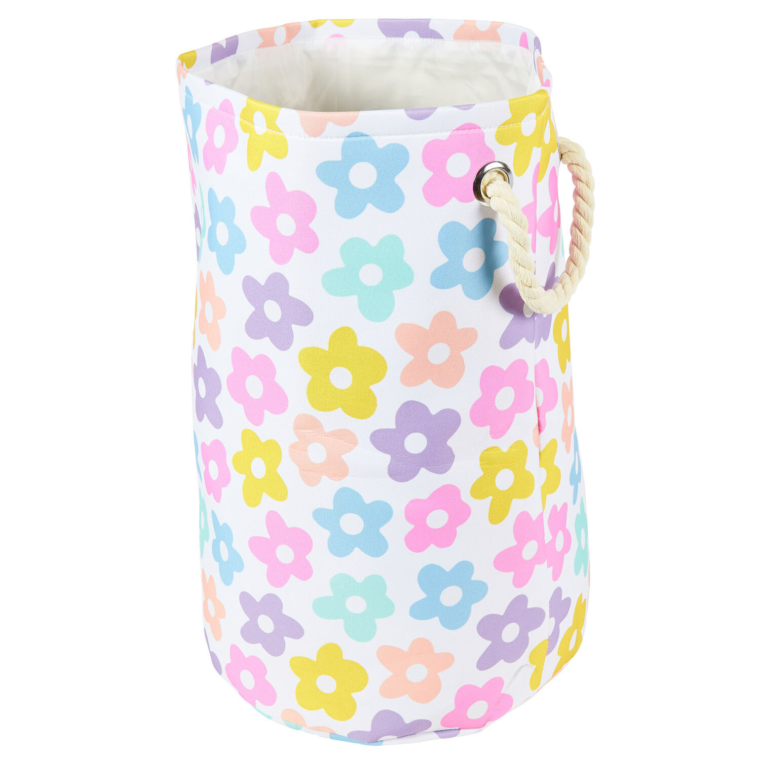 Flower Rope Hamper - Multicolour Image 1