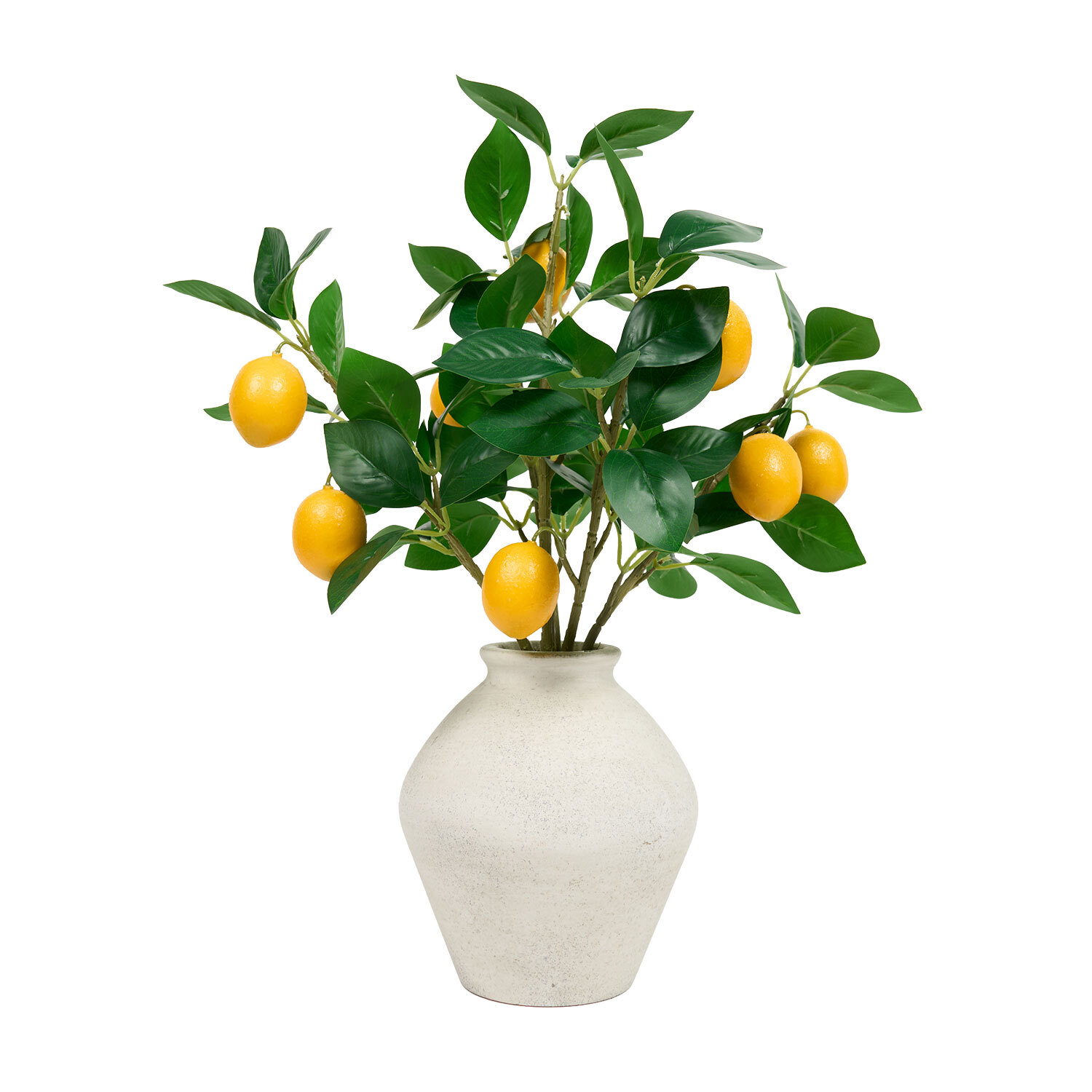 Potted Faux Citrus Tree Image 7
