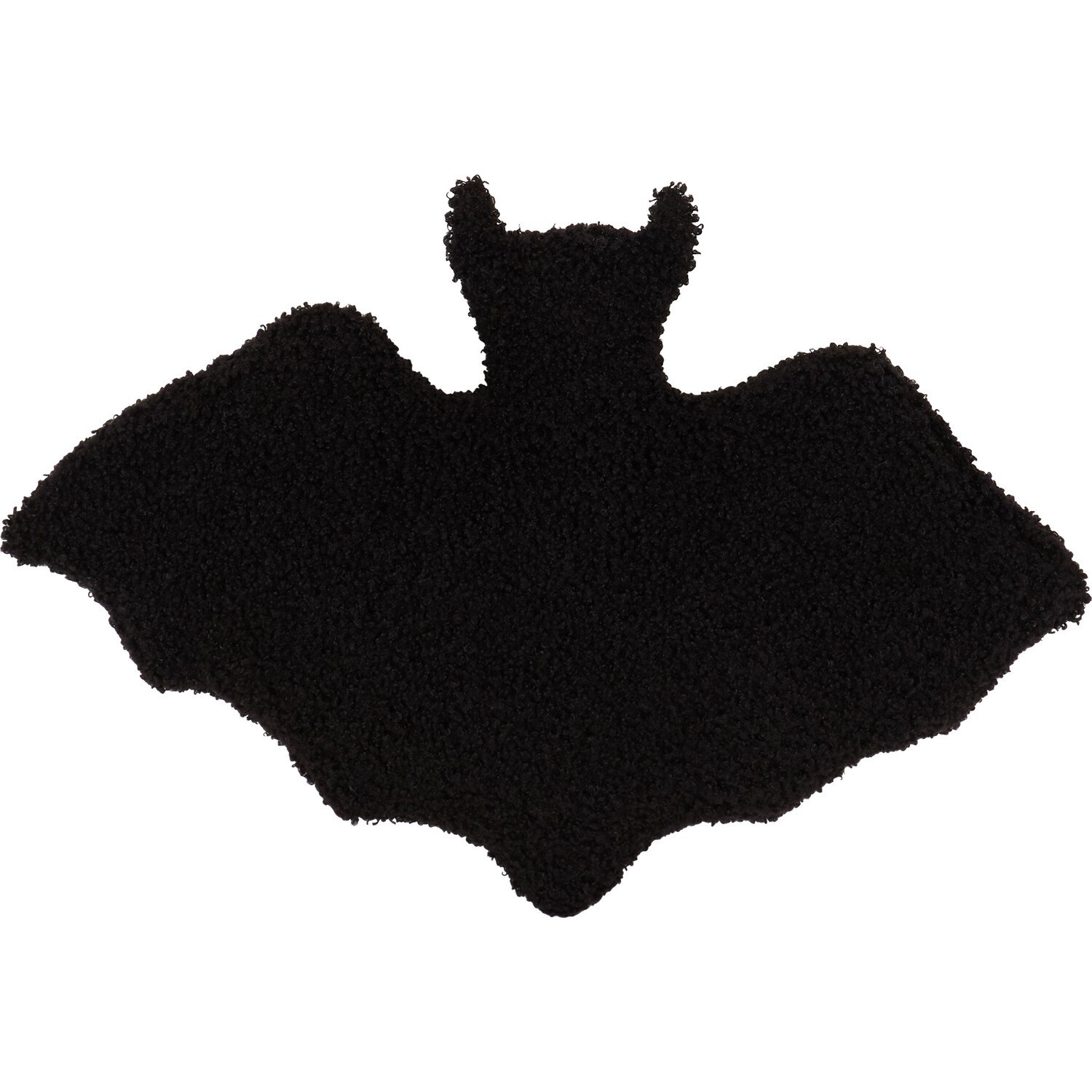 Bat Shaped Cushion - Black Image 1