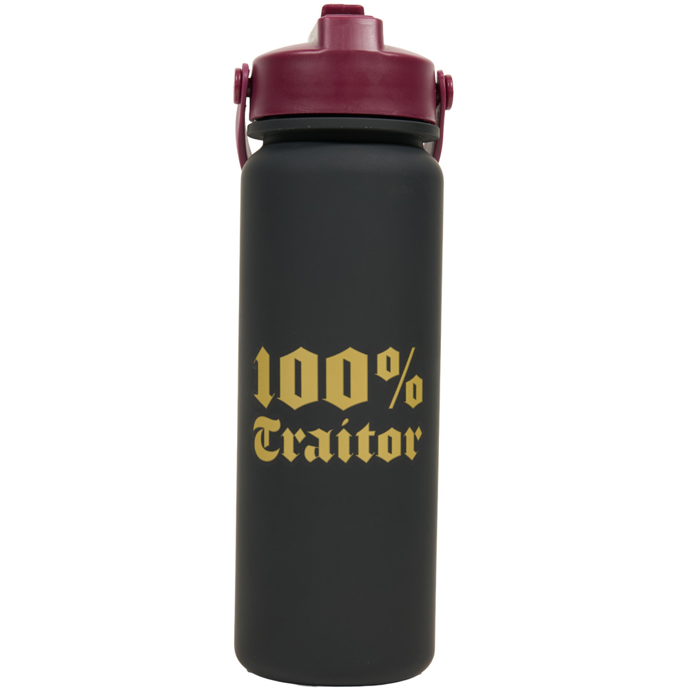 The Traitors Water Bottle Black Image 2