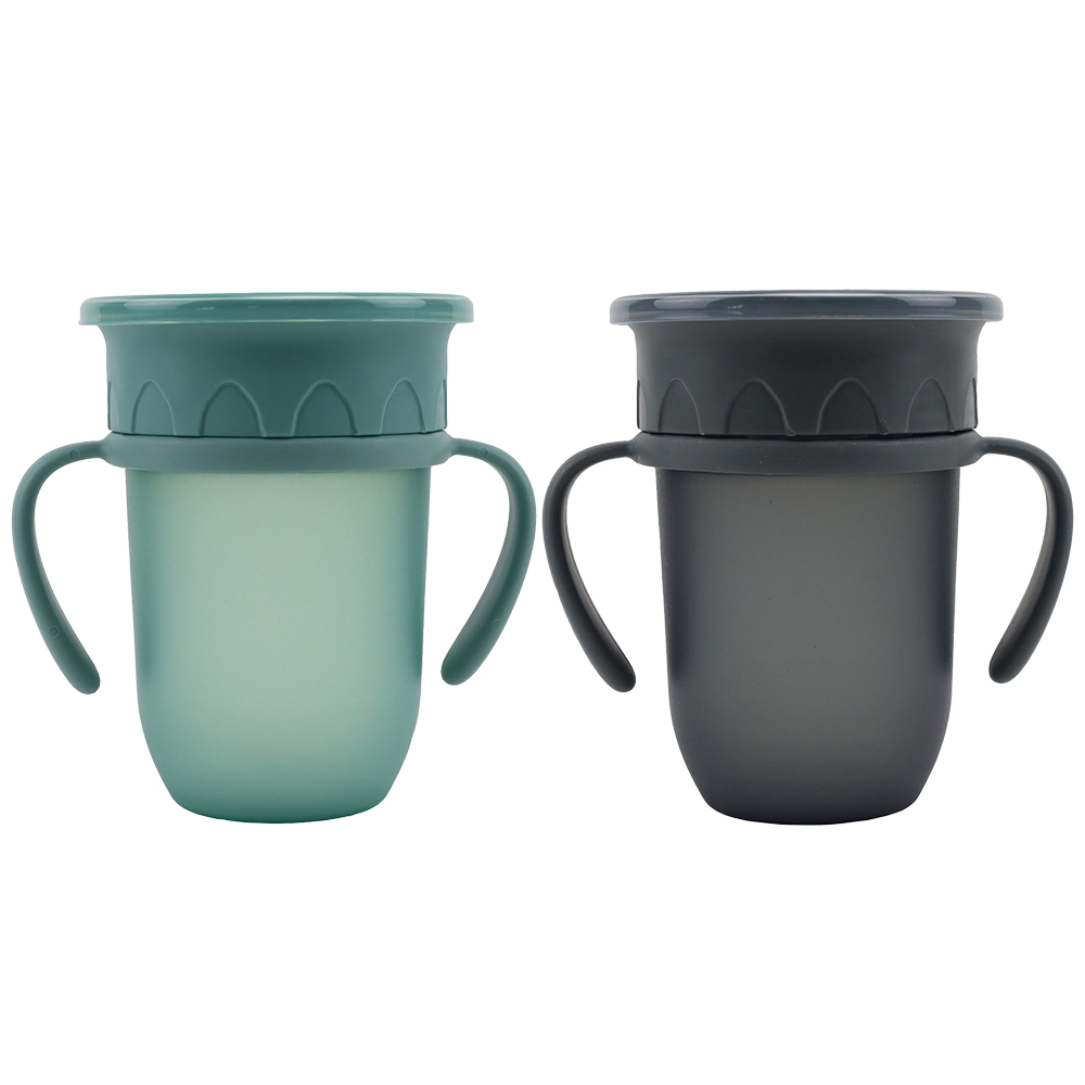 Single Wilko Twin Handle Spoutless 360 Cup in Assorted styles Image 1